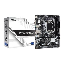 Asrock B760M-HDV/M.2 D4, Intel B760, 1700, Micro ATX, 2 DDR4, VGA, HDMI, DP, GB LAN, PCIe4, 2x M.2 Asrock B760M-HDV/M.2 D4, Intel B760, 1700, Micro ATX, 2 DDR4, VGA, HDMI, DP, GB LAN, PCIe4, 2x M.2